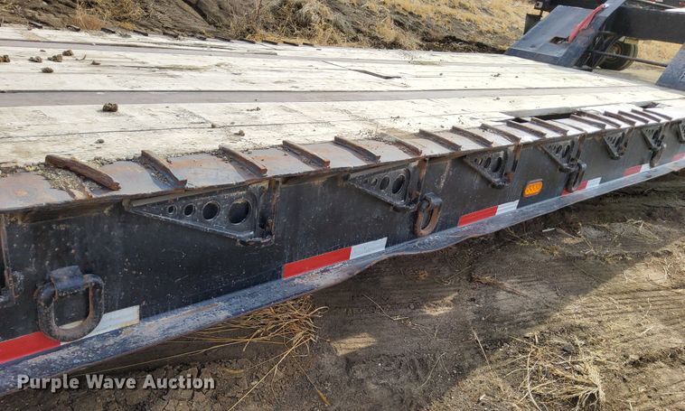 image for item DL2254 2006 Nuttall 350DD  drop deck equipment trailer