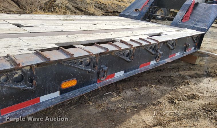 image for item DL2254 2006 Nuttall 350DD  drop deck equipment trailer