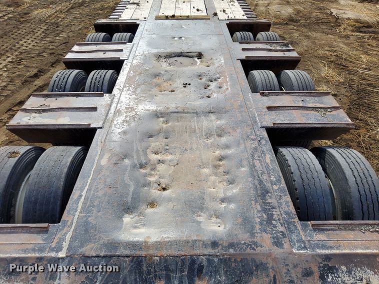 image for item DL2254 2006 Nuttall 350DD  drop deck equipment trailer