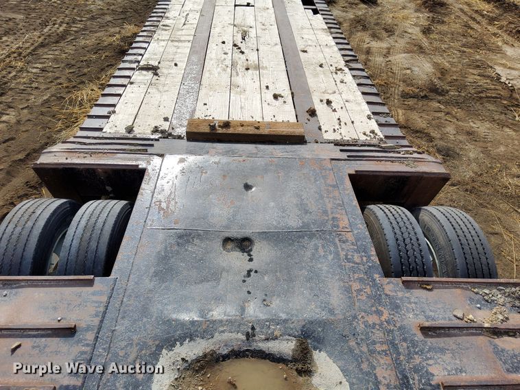 image for item DL2254 2006 Nuttall 350DD  drop deck equipment trailer