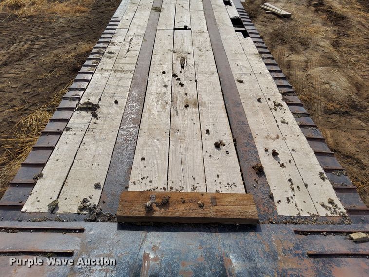 image for item DL2254 2006 Nuttall 350DD  drop deck equipment trailer