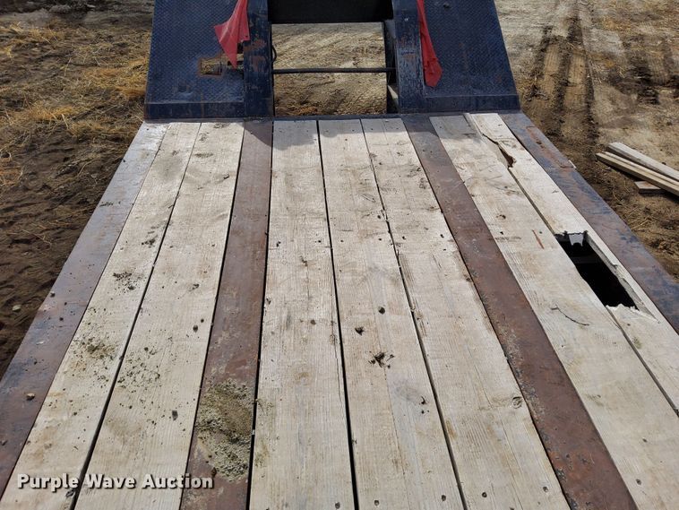 image for item DL2254 2006 Nuttall 350DD  drop deck equipment trailer