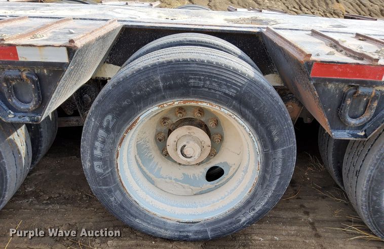 image for item DL2254 2006 Nuttall 350DD  drop deck equipment trailer