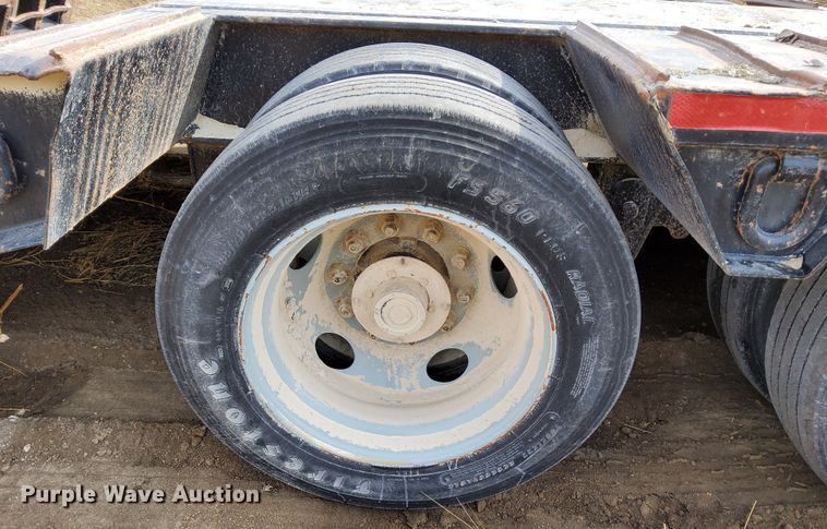 image for item DL2254 2006 Nuttall 350DD  drop deck equipment trailer