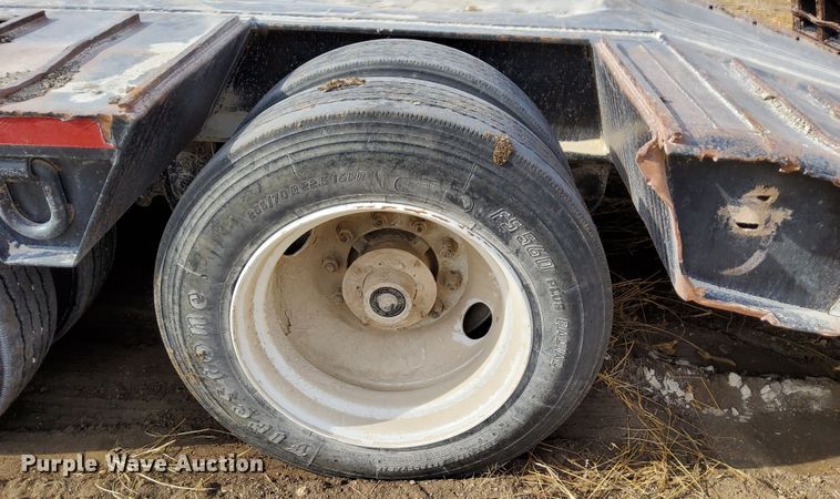 image for item DL2254 2006 Nuttall 350DD  drop deck equipment trailer