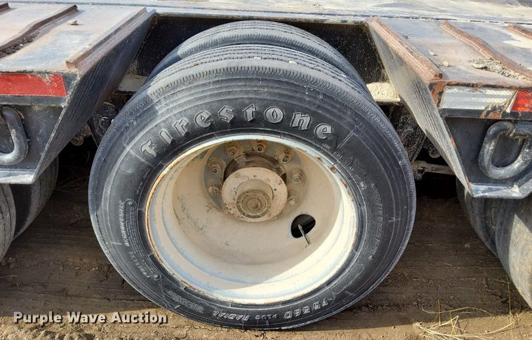 image for item DL2254 2006 Nuttall 350DD  drop deck equipment trailer