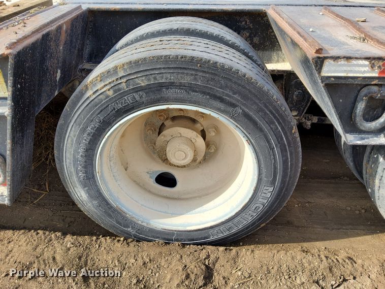 image for item DL2254 2006 Nuttall 350DD  drop deck equipment trailer