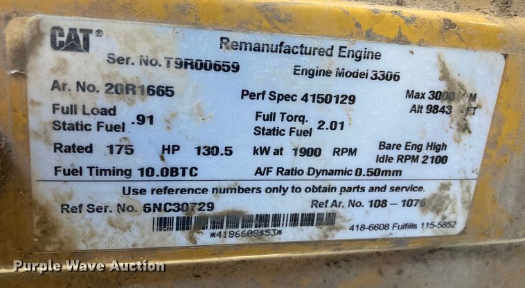 image for item DL2272 1997 Caterpillar D6R XL  dozer