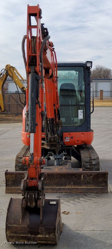 image for item DL2276 2015 Kubota KX040-4  mini excavator