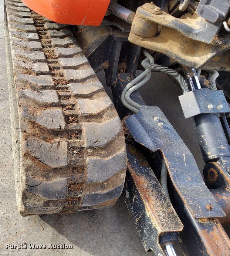 image for item DL2276 2015 Kubota KX040-4  mini excavator