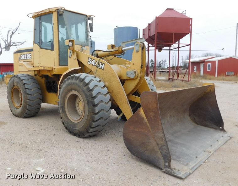 image for item DM2547 1997 John Deere 544H  wheel loader