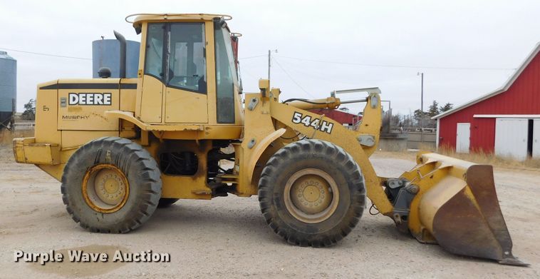image for item DM2547 1997 John Deere 544H  wheel loader