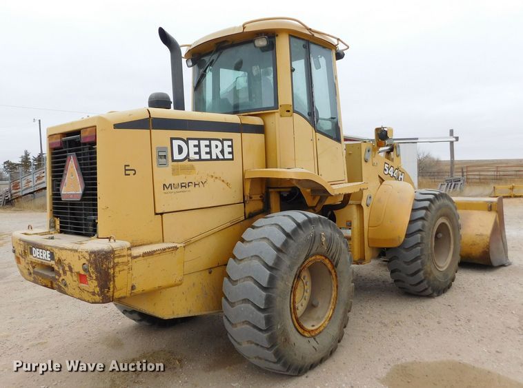 image for item DM2547 1997 John Deere 544H  wheel loader