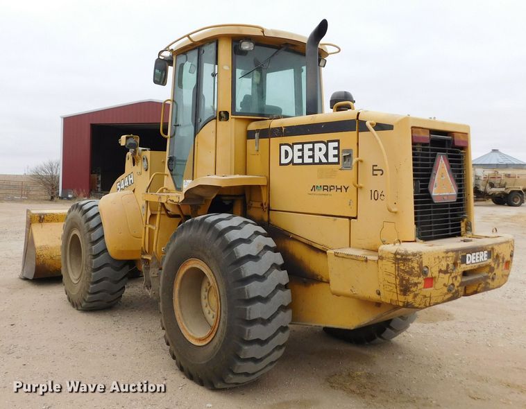 image for item DM2547 1997 John Deere 544H  wheel loader