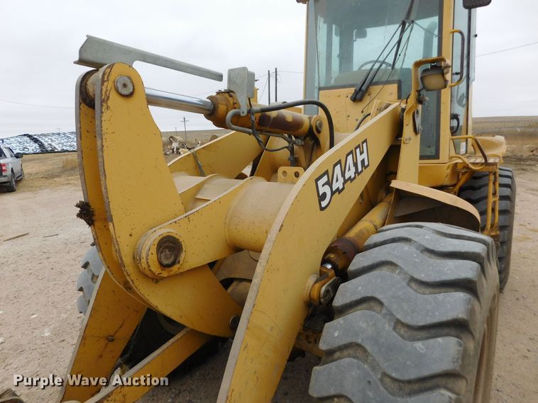 image for item DM2547 1997 John Deere 544H  wheel loader