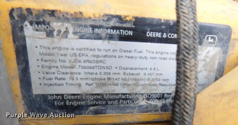 image for item DM2547 1997 John Deere 544H  wheel loader