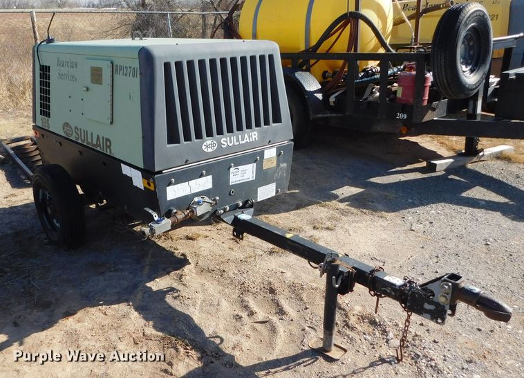 image for item DM2553 2014 Sullair 185DPQCAi4  air compressor