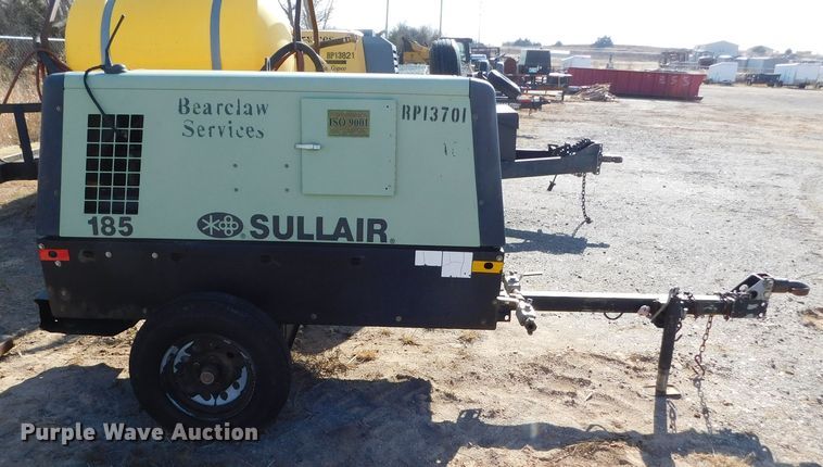 image for item DM2553 2014 Sullair 185DPQCAi4  air compressor