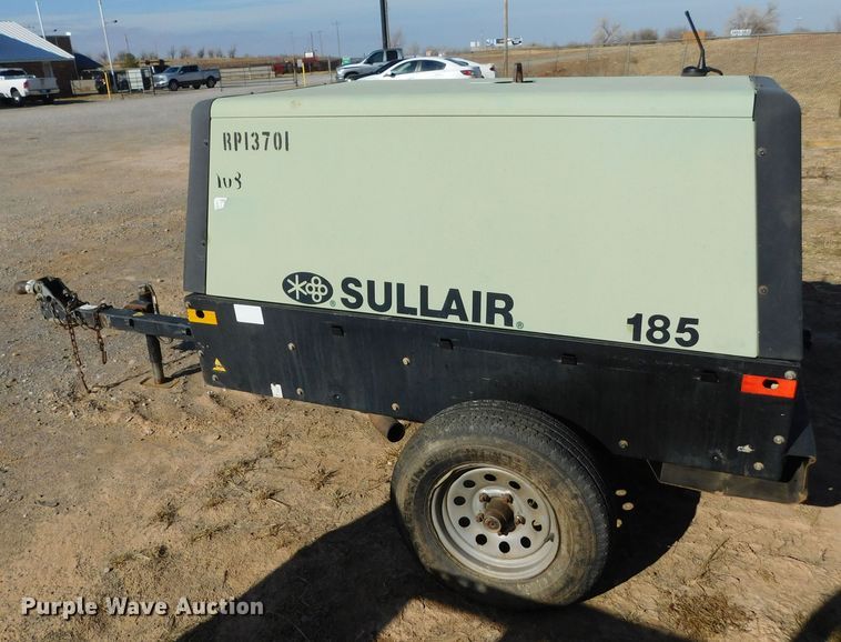 image for item DM2553 2014 Sullair 185DPQCAi4  air compressor