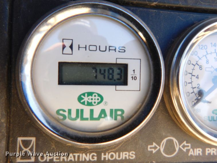 image for item DM2553 2014 Sullair 185DPQCAi4  air compressor