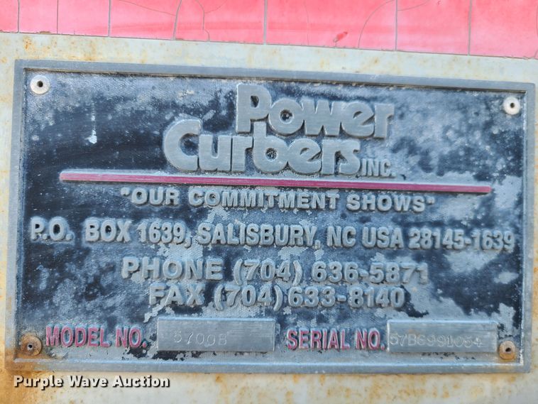 image for item DM4825 Power Curber 5700B  curb machine