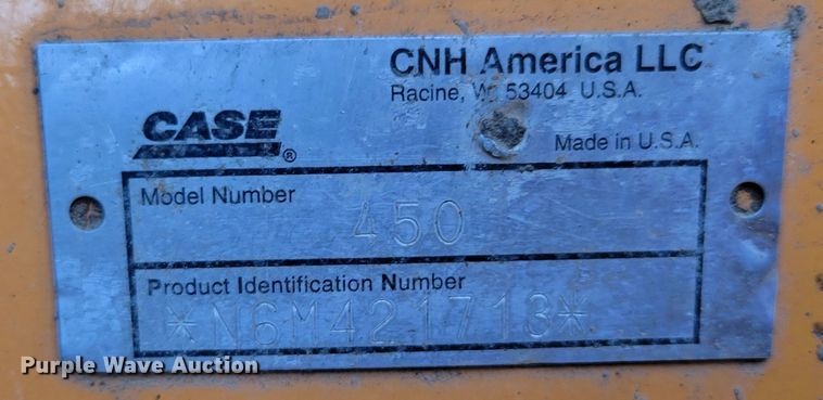 image for item DM8132 2006 Case 450  skid steer loader