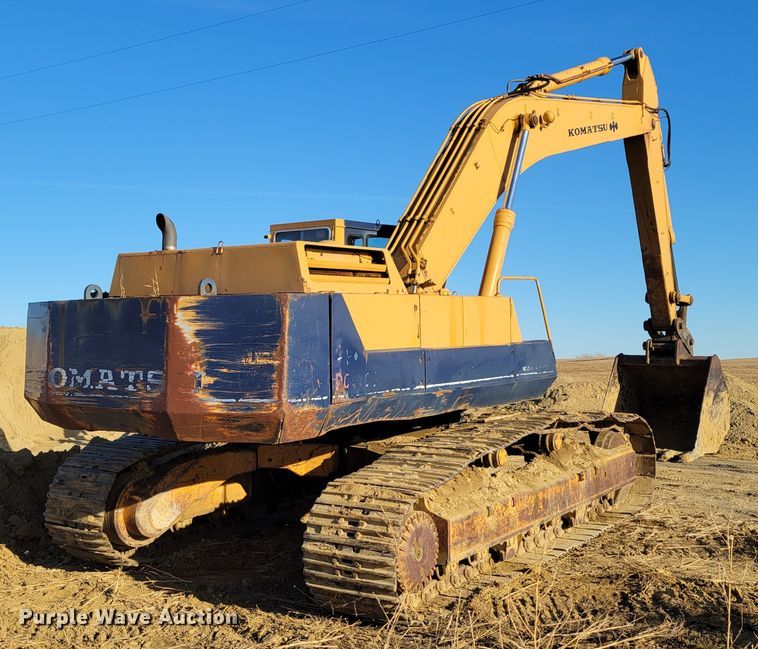 image for item DM8135 1987 Komatsu PC400LC-3  excavator