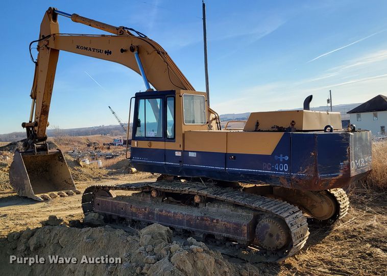 image for item DM8135 1987 Komatsu PC400LC-3  excavator