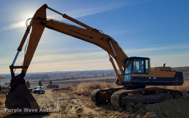 image for item DM8135 1987 Komatsu PC400LC-3  excavator