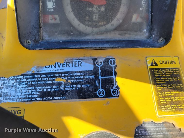 image for item DM8145 1979 Ford 545  industrial tractor