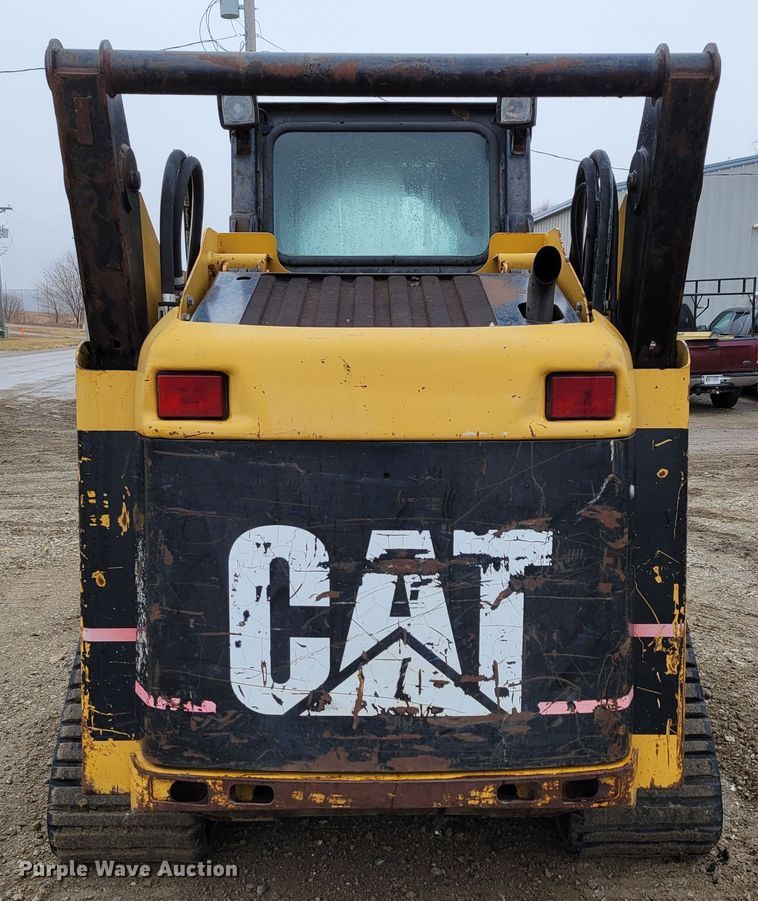 image for item DM8161 2007 Caterpillar 257B  tracked skid steer loader