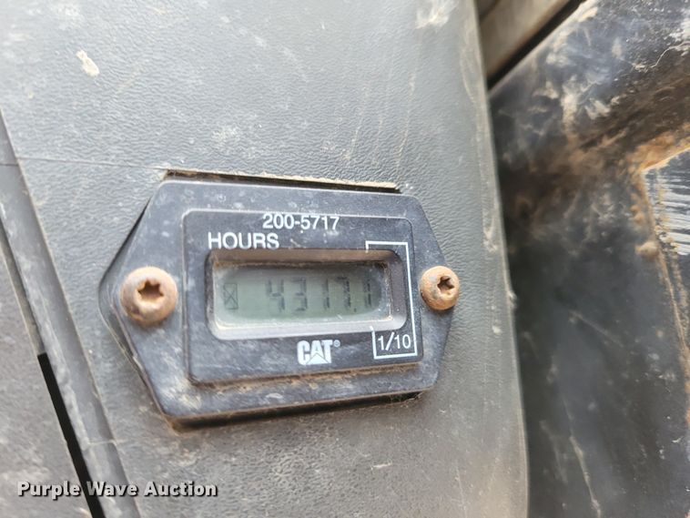 image for item DM8161 2007 Caterpillar 257B  tracked skid steer loader