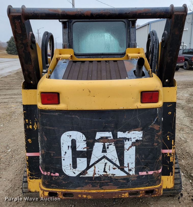 image for item DM8161 2007 Caterpillar 257B  tracked skid steer loader