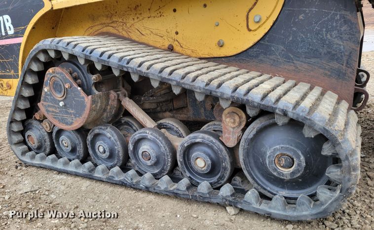 image for item DM8161 2007 Caterpillar 257B  tracked skid steer loader