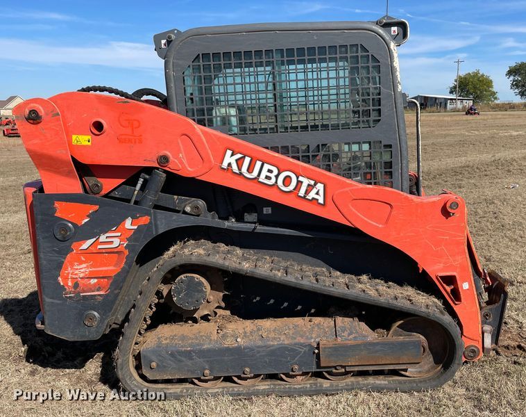 image for item DN7569 2019 Kubota SVL75-2  tracked skid steer loader