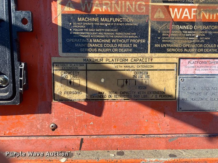 image for item DN7638 JLG  scissor lift