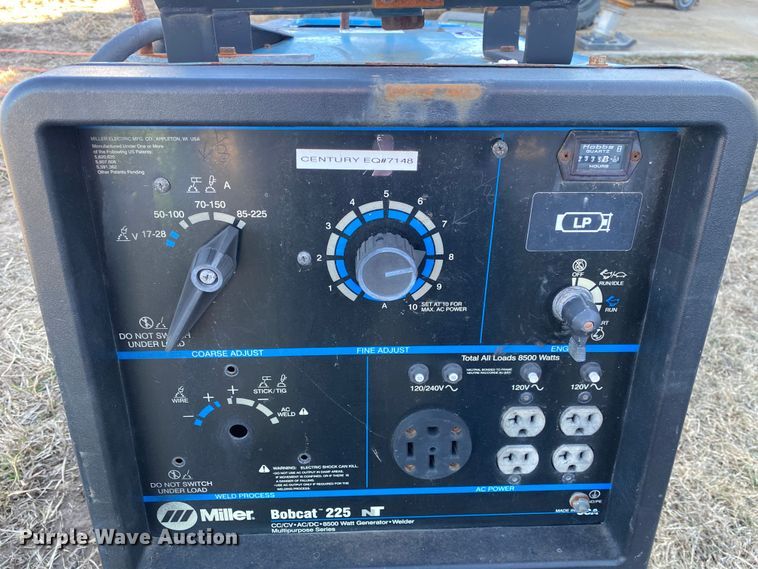 image for item DN7643 Miller Bobcat 225  welder