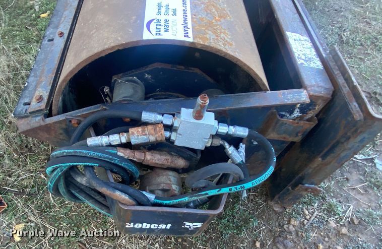 image for item DN7646 Bobcat  skid steer vibratory roller