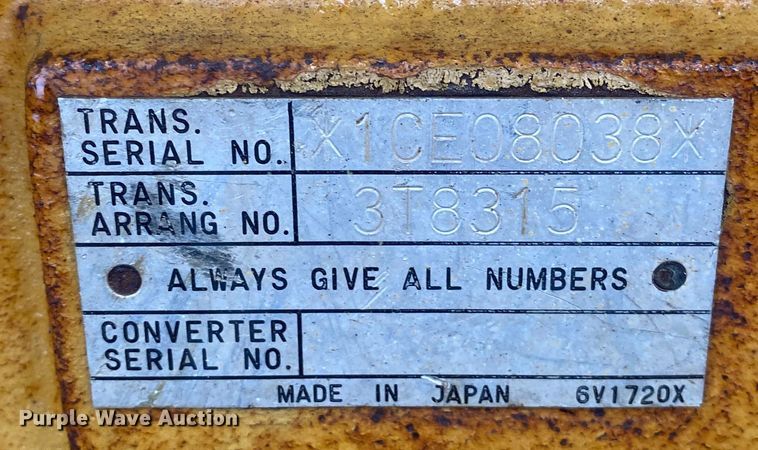 image for item DN8078 1994 Caterpillar D4H  dozer