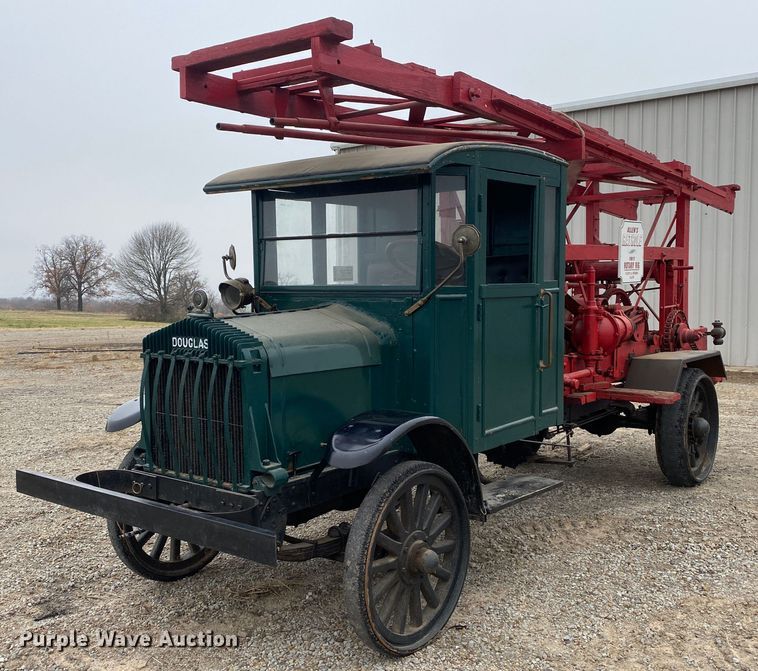 1917 Douglas WTU drilling rig truck in Arkoma, OK Item DN8083 sold