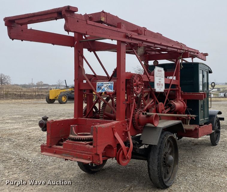 image for item DN8083 1917 Douglas WTU drilling rig truck