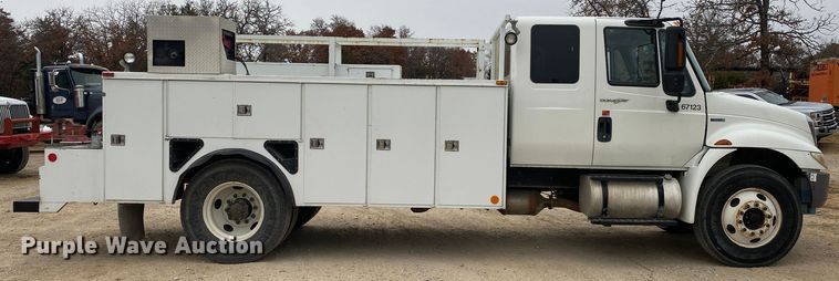 image for item DN8090 2011 International Navistar 4300M7  Crew Cab utility / service truck