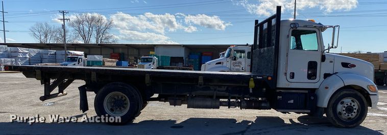 image for item DN8122 2015 Peterbilt 330  dump flatbed truck