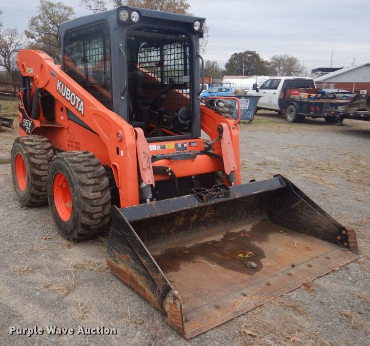 image for item DO1665 2016 Kubota SSV75 skid steer loader
