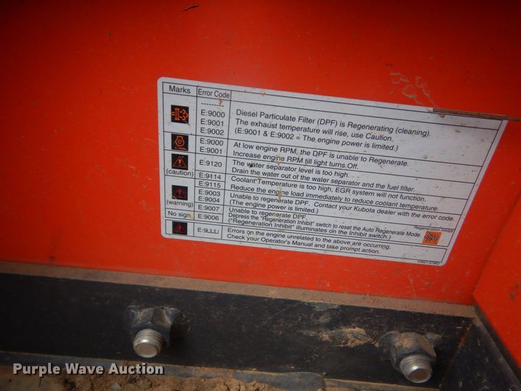 image for item DO1665 2016 Kubota SSV75 skid steer loader