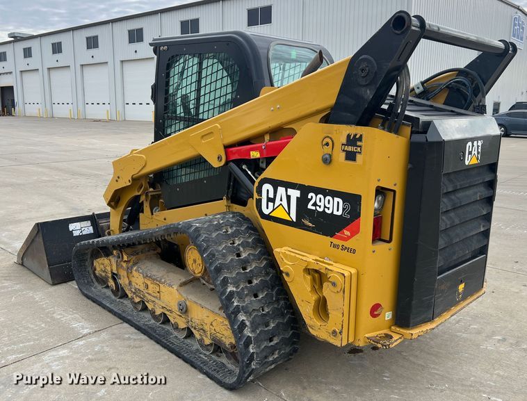 image for item DO2171 2018 Caterpillar 299D2  skid steer loader