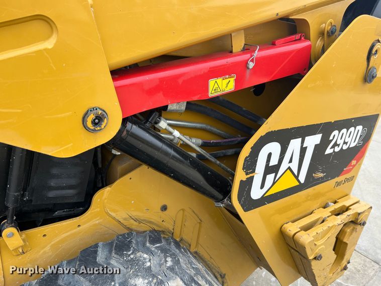 image for item DO2171 2018 Caterpillar 299D2  skid steer loader