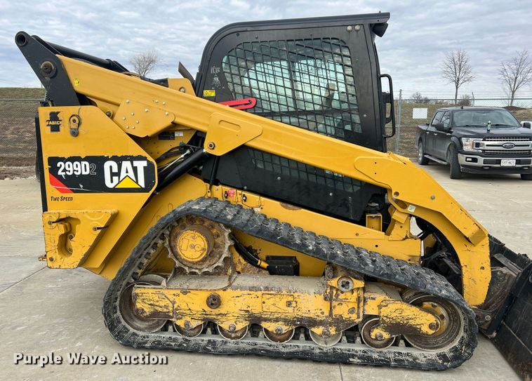 image for item DO2171 2018 Caterpillar 299D2  skid steer loader