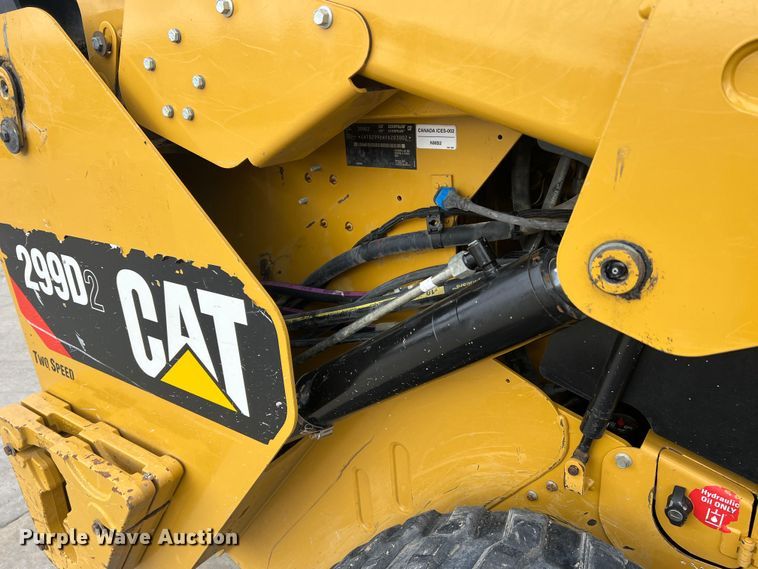 image for item DO2171 2018 Caterpillar 299D2  skid steer loader