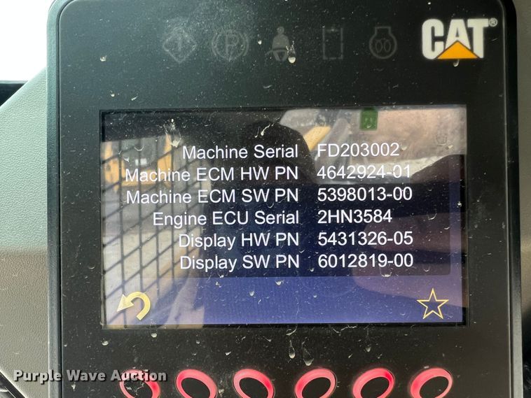 image for item DO2171 2018 Caterpillar 299D2  skid steer loader